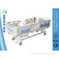 ICU Height Adjustable ABS Medical Hospital Beds With Diagon